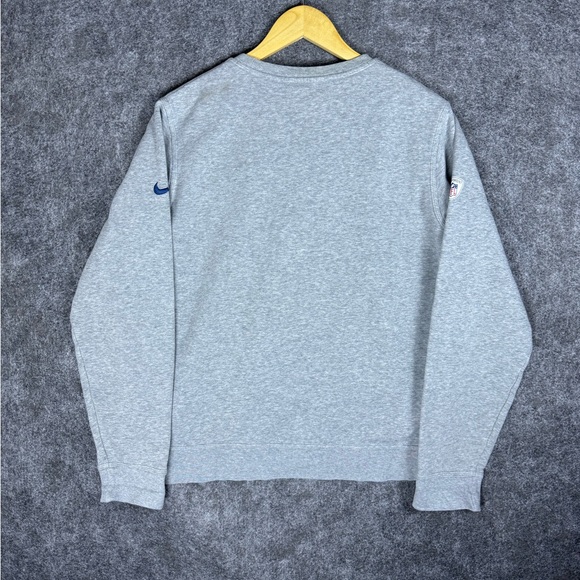 Seattle Seahawks Sweatshirt Adult M NFL Football Nike Crewneck Fleece Gray - Picture 6 of 6